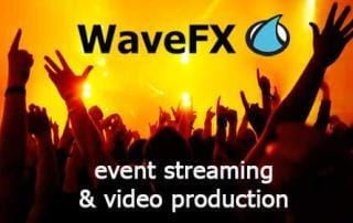 wavefx video company strawberry fair video production company to animated 3d modelling service to webcast event streaming live camera film company WaveFX london