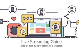 setup a webcast live streaming guide to webcast event guide to stream facebook live to youtube 360