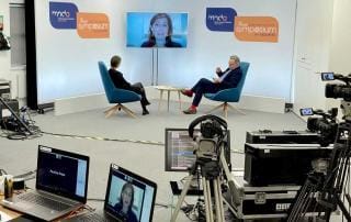 Virtual Symposium event production company wavefx hybrid event streaming london webcast